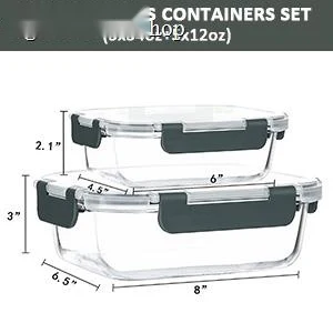 glass meal prep containers