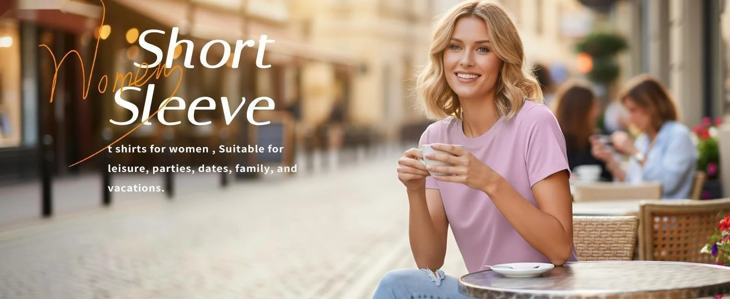 【Limited time deal】Women's Summer Undershirt Short Sleeve T-Shirt Solid Color Round Neck Casual Tee(T-shirt only) Womenswear Shortsleeve 【Limited time deal】Women's Summer Undershirt Short Sleeve T-Shirt Solid Color Round Neck Casual Tee(T-shirt only) Womenswear Shortsleeve