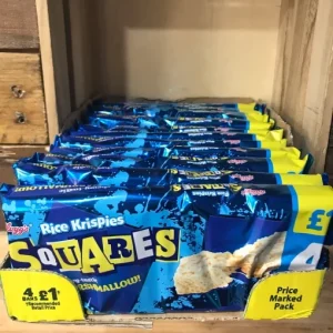 [New user benefits]44x Kellogg’s Rice Krispies Marshmallow Squares bar (11×4 Bars)